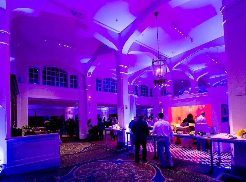 Lighting and Food Design: Corporate Reception July 2019